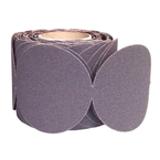 5" 80 GRIT A/O CLOTH PSA DISC - USA Tool & Supply