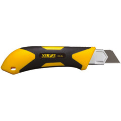 25 mm Rubber Grip Auto-Lock Knife - USA Tool & Supply