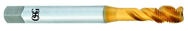 5/8-18 Dia. - 2B - 4 FL - HSS - TiN - Modified Bottom Spiral Flute Tap - USA Tool & Supply