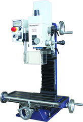 14" Gear Head Milling Machine, Variable Speed, 1.25HP, 120V, 1PH - USA Tool & Supply