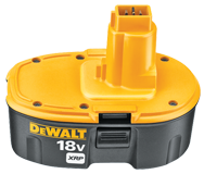 18 Volt XRP - Use with DeWALT DW987KA - Replacement Battery - USA Tool & Supply