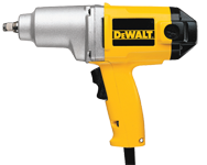 #DW293 - 1/2'' Drive - 2;700 Impacts per Minute - Corded Impact Wrench - USA Tool & Supply