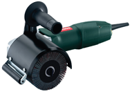 4.5" Dia. x 4" Maximum Size Wheel - Dial controlled variable speed (900-2810 No load RPM) - Double insulated - Burnisher - USA Tool & Supply