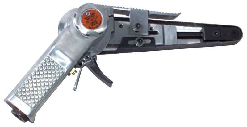 #UT8703 - 3/4 x 20-1/2'' Belt Size - Air Powered Swivel Action Belt Sander - USA Tool & Supply