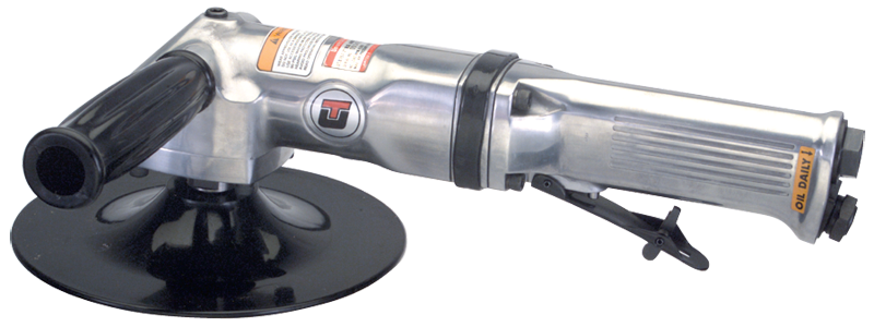 #UT8757 - 7" Wheel Size - Air Powered Angle Grinder - USA Tool & Supply