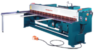 Sheet Metal Shear-with Package F - #LM1214-F; 14 Gauge Capacity (Mild Steel); 7.5HP Motor - USA Tool & Supply