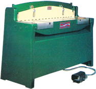 Hydraulic Sheet Metal Shear - #NH5216; 16 Gauge Capacity (Mild Steel); 3HP Motor - USA Tool & Supply