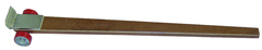 7' Wood Handle Prylever Bar - Usable nose plate 6"W x 3"L - Capacity 4,250 lbs - USA Tool & Supply
