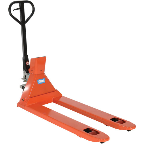 Trade Legal Scale Pallet Truck 21 × 46 - Exact Industrial Supply