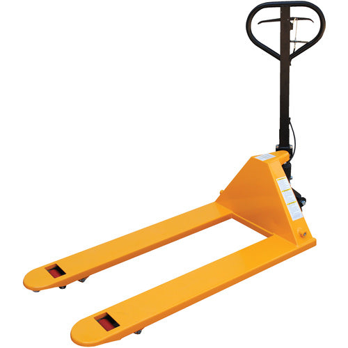 Pallet Truck W/Brake 5.5K 27 × 48 - Exact Industrial Supply