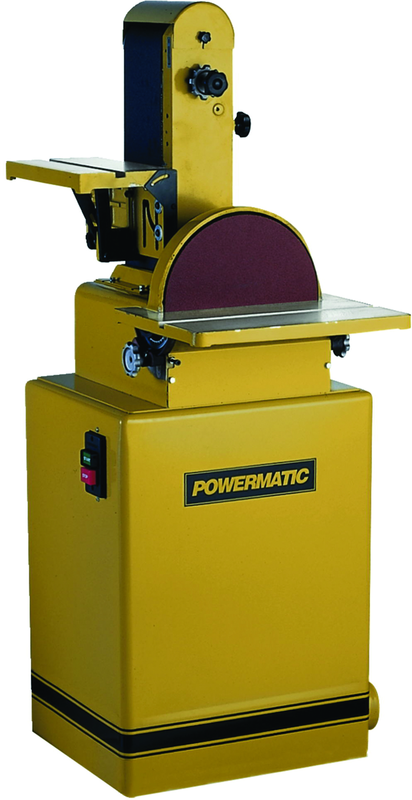 Model 31A 6" Belt and 12" Disc Floor Standing Combination Sander 1.5HP 115/230V 3PH - USA Tool & Supply