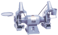 Bench Grinder-Deluxe - #1022WD; 10 x 1 x 7/8'' Wheel Size; 1HP; 1PH; 115/230V Motor - USA Tool & Supply
