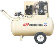 30 Gallon / Horizontal Tank; 2HP; 1PH; 115V Motor Air Compressor #SS3F2-GM - USA Tool & Supply