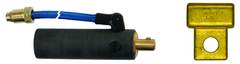 DA-917F Dinse Machine Plug With Auxiliary Hose - USA Tool & Supply