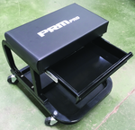 Mechanic's Roller Shop Stool with Drawer - USA Tool & Supply