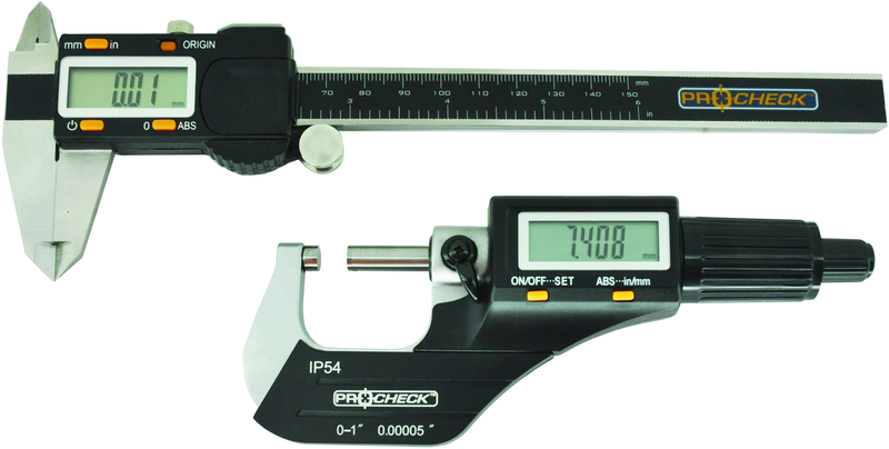 Digital Machinist Kit 0-6" Caliper with 0-1" IP54 Micrometer - USA Tool & Supply