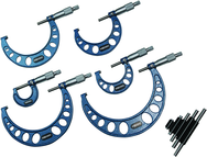 0-6" .0001" Outside Micrometer Set - USA Tool & Supply