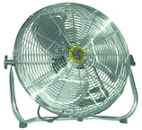 12" Low Stand Commercial Pivot Fan - USA Tool & Supply