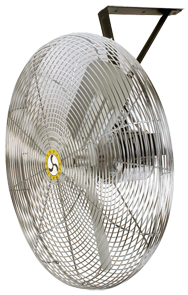 24" Wall / Ceiling Mount Commercial Fan - USA Tool & Supply