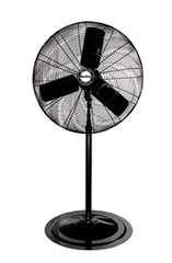 30" Pedestal Fan; 3-speed; 1/4 HP; 120V - USA Tool & Supply