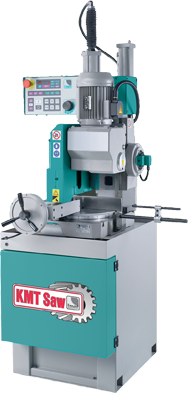 14" CNC automatic saw fully programmable; 4" round capacity; 4 x 7" rectangle capacity; ferrous cutting variable speed 13-89 rpm; 4HP 3PH 230/460V; 1900lbs - USA Tool & Supply