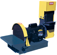 4" x 36" Belt and 10" Disc Bench Top Combination Sander with Full Safety Belt Guard 1/2HP 110V; 1PH - USA Tool & Supply