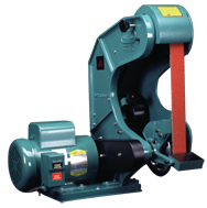 Belt Grinder - #760MC200B; 1-1/2 x 60'' Belt; 2HP; 3PH; 230V Motor - USA Tool & Supply