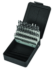 60 Pc. #1 - #60 Wire Gage HSS Bright Screw Machine Drill Set - USA Tool & Supply