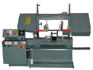 Column Type Horizontal Bandsaw - #W-91; 9 x 18'' Capacity; 3HP; 3PH; 230V Motor - USA Tool & Supply