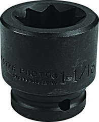 Proto® 1" Drive Impact Socket 1-1/4" - 8 Point - USA Tool & Supply