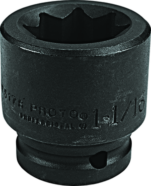 Proto® 1" Drive Impact Socket 2" - 8 Point - USA Tool & Supply