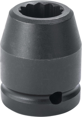 Proto® 3/4" Drive Impact Socket 24 mm - 12 Point - USA Tool & Supply