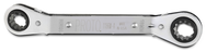Proto® Offset Double Box Reversible Ratcheting Wrench 16 x 18 mm - 12 Point - USA Tool & Supply