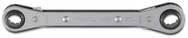 Proto® Double Box Reversible Ratcheting Wrench 1/2" x 9/16" - 12 Point - USA Tool & Supply