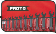 Proto® 11 Piece Black Oxide Short Combination Wrench Set - 12 Point - USA Tool & Supply