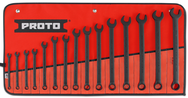 Proto® 15 Piece Black Oxide Metric Combination ASD Wrench Set - 12 Point - USA Tool & Supply