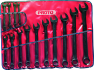 Proto® 14 Piece Black Oxide Combination ASD Wrench Set - 12 Point - USA Tool & Supply