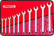 Proto® 15 Piece Satin Combination ASD Wrench Set - 12 Point - USA Tool & Supply