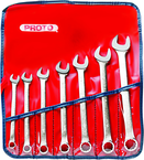 Proto® 7 Piece Satin Combination ASD Wrench Set - 12 Point - USA Tool & Supply