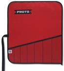 Proto® Red Canvas 7-Pocket Tool Roll - USA Tool & Supply