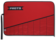 Proto® Red Canvas Tool Roll 10 Piece - USA Tool & Supply