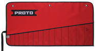 Proto® Red Canvas 14-Pocket Tool Roll - USA Tool & Supply