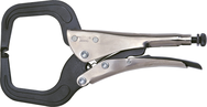 Proto® Nickel Chrome Locking Pliers - C-Clamp 11-1/5" - USA Tool & Supply