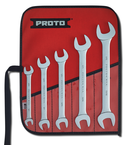 Proto® 5 Piece Satin Open-End Wrench Set - USA Tool & Supply