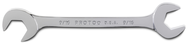 Proto® Full Polish Angle Open-End Wrench - 9/16" - USA Tool & Supply