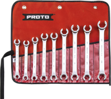 Proto® 9 Piece Double End Flare Nut Wrench Set - 6 Point - USA Tool & Supply