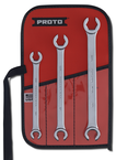 Proto® 3 Piece Double End Flare Nut Wrench Set - 6 Point - USA Tool & Supply