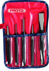 Proto® 5 Piece Punch & Chisel Set - USA Tool & Supply