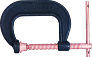 Proto¬ C-Clamp Standard Service Deep Throat Screw - 0-4" - USA Tool & Supply