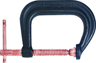 Proto¬ C-Clamp Standard Service Extra Deep Throat Screw - 0-6" - USA Tool & Supply